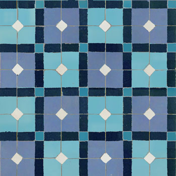 Mosaic House Moroccan tile Madison 20-13-23-3-26 Midnight Blue,   Light Turquoise,   Sea Blue,   Turquoise,   Polar White,    solid zellige, mosaic, zellij, field, pattern, glaze, classic 